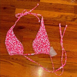 Kulani Kinis Pink Floral Bikini Top